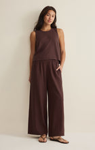 Load image into Gallery viewer, Sloane Linen Top- Chocolate Cherry

