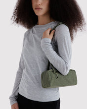 Load image into Gallery viewer, Baggu Small Nylon Bowler Bag- Caper
