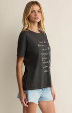 Load image into Gallery viewer, To do List Boyfriend Tee Black Sand
