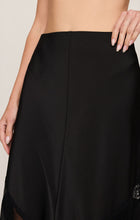 Load image into Gallery viewer, Kori Lace Inset Skirt - Black
