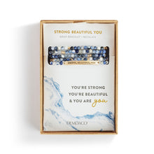 Load image into Gallery viewer, Strong Beautiful You - Necklace or Bracelet - Blue Mix
