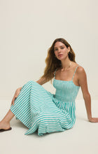 Load image into Gallery viewer, Bayside Striped Midi Dress La Palma
