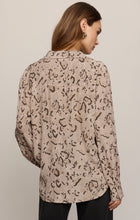 Load image into Gallery viewer, Golden Haven Snake Button Up- Frosted Pearl
