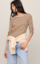 Load image into Gallery viewer, Arlet Stripe Thermal Top - Saddle Suede
