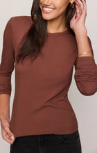Load image into Gallery viewer, Second Skin Crew Long Sleeve- Dark Rosewoood
