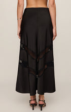 Load image into Gallery viewer, Kori Lace Inset Skirt - Black
