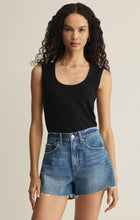 Load image into Gallery viewer, Black Leisurely Tank
