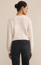 Load image into Gallery viewer, Between the Lines Cardigan - Crystal
