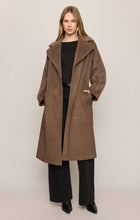Load image into Gallery viewer, Nola Belted Coat - Smoked Pewter
