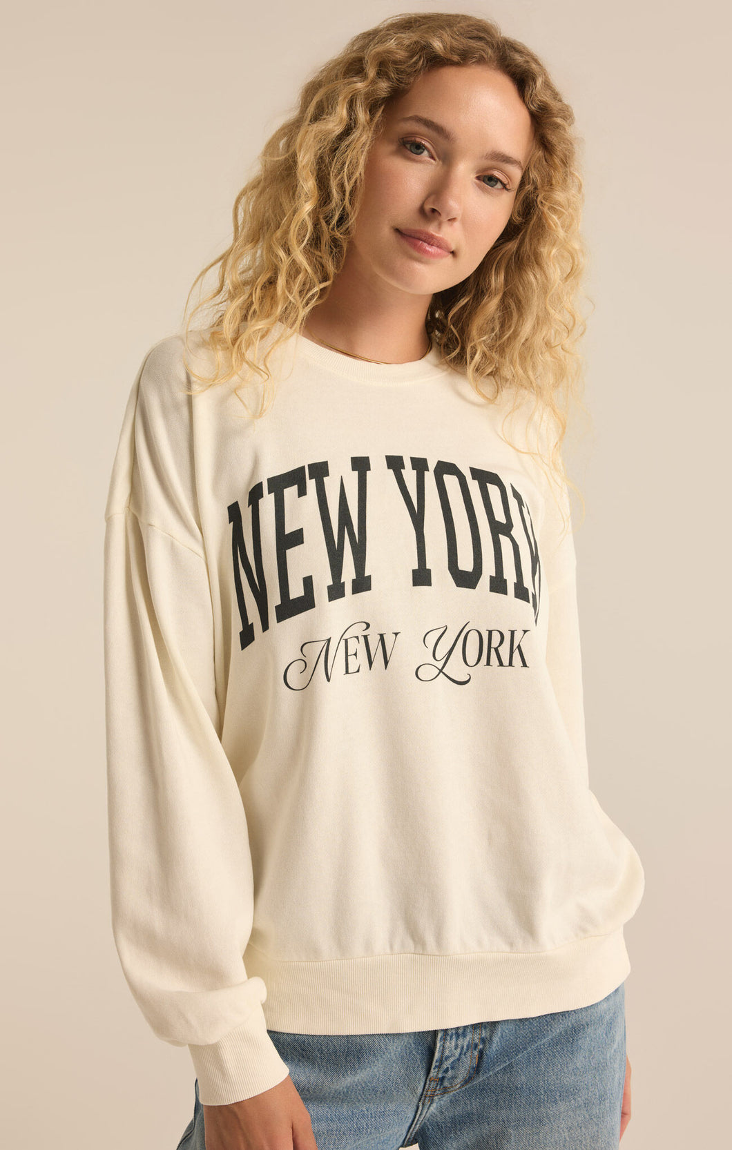 NY NY Sunday Sweatshirt