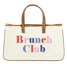 Load image into Gallery viewer, Canvas Tote- Brunch Club

