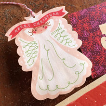 Load image into Gallery viewer, Angel Wood Ornament Card
