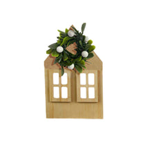 Load image into Gallery viewer, Village with Mistletoe Wreaths
