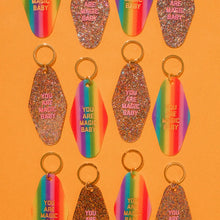 Load image into Gallery viewer, You Are Magic Baby Glitter Motel Keytag
