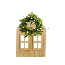 Load image into Gallery viewer, Village with Mistletoe Wreaths
