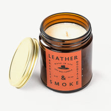 Load image into Gallery viewer, Leather &amp; Smoke Candle
