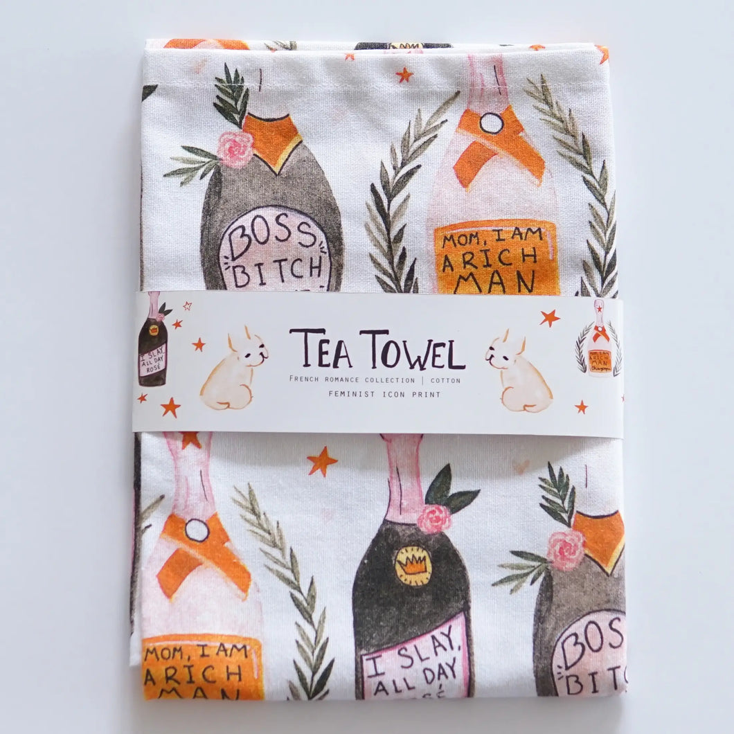 Feminist Icon Tea Towel
