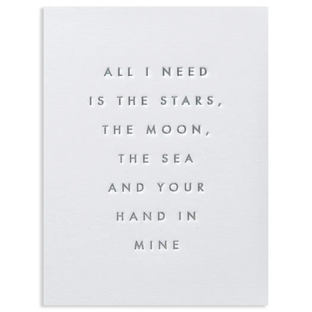 All I Need | Love Card