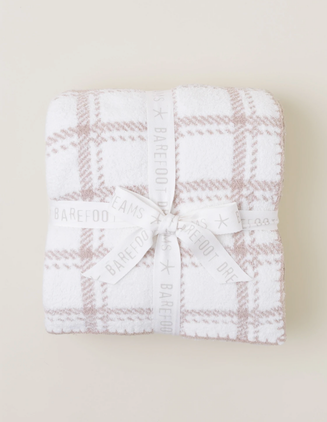 CozyChic® Cabin Throw - Pearl + Tan