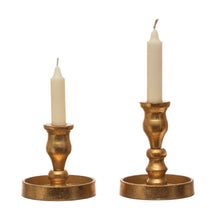 Load image into Gallery viewer, 5-1/4&quot;H Metal Candle Holder

