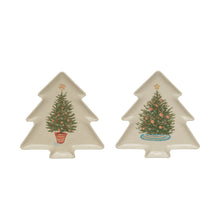 Load image into Gallery viewer, Stoneware Tree Plate
