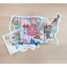 Load image into Gallery viewer, USA Flower Map Puzzle
