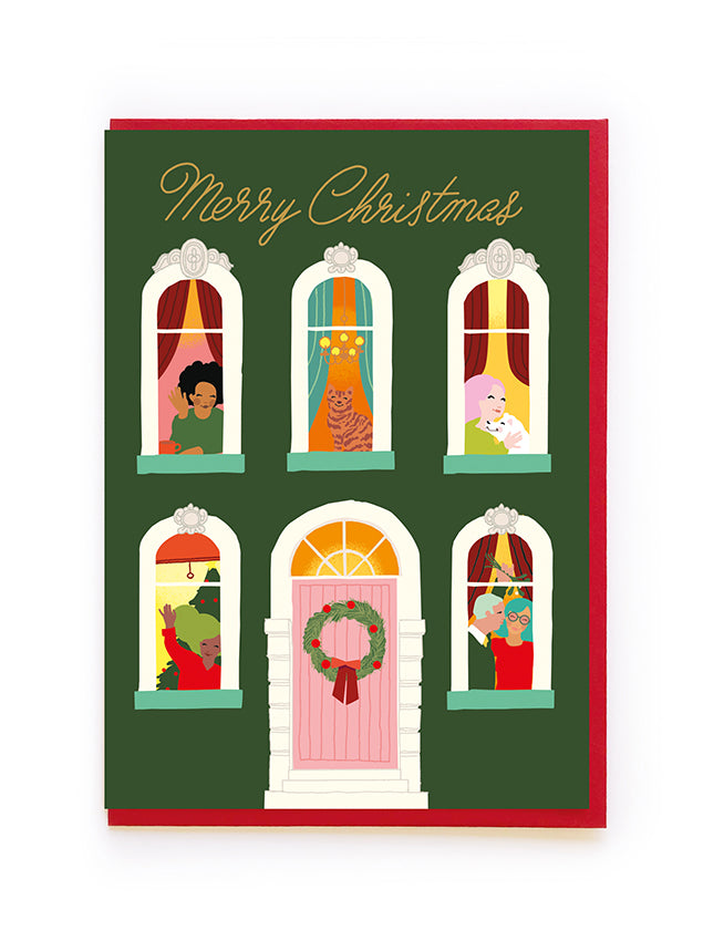 Christmas House Card