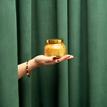 Load image into Gallery viewer, Pumpkin Dulce Glimmer Petite 8oz Jar Candle
