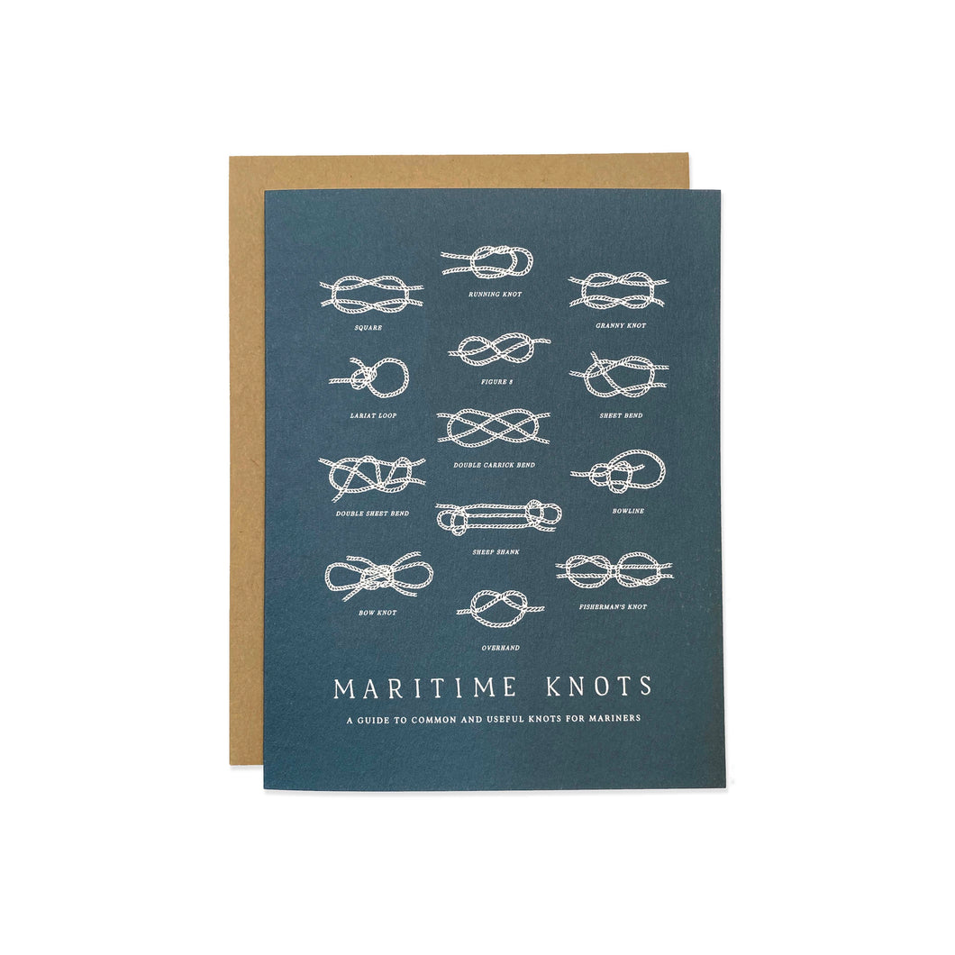 Maritime Knots Card