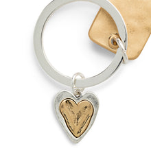 Load image into Gallery viewer, Guardian Angel Key Ring- Heart
