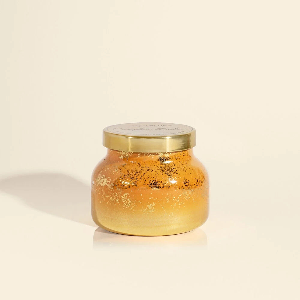 Pumpkin Dulce Glimmer Petite 8oz Jar Candle