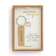 Load image into Gallery viewer, Guardian Angel Key Ring- Heart
