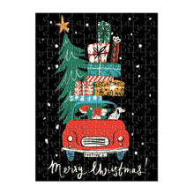 Load image into Gallery viewer, Christmas Car 130 Piece Puzzle Ornament
